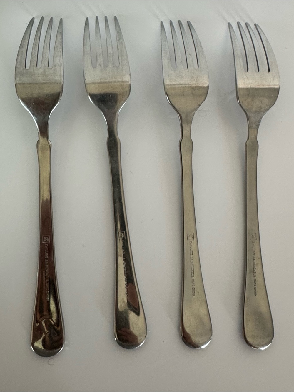 Zwilling J.A. Henckels 18/10 Stainless Dinner Forks Set of 4 Flatware Replacemen - Picture 5 of 6